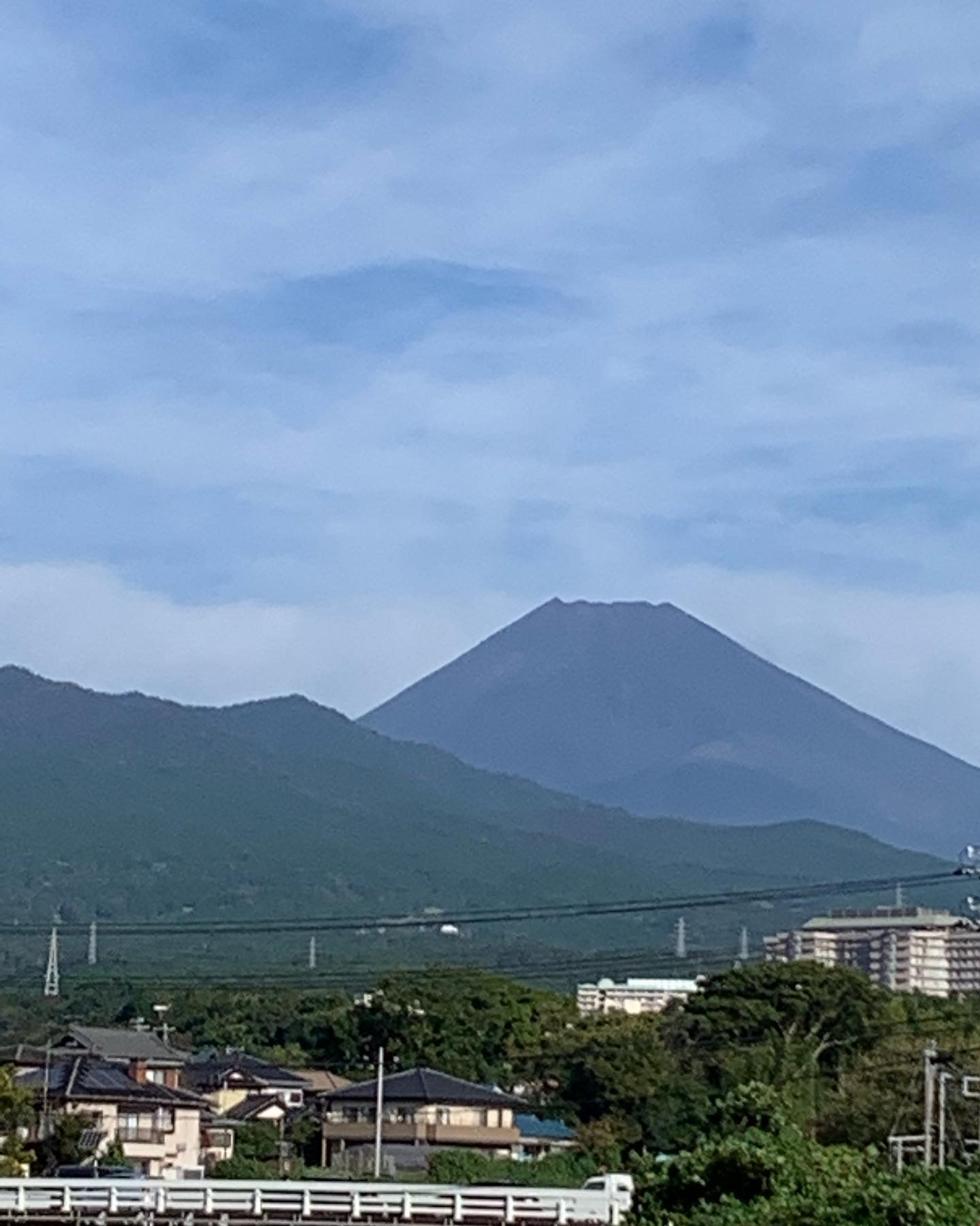 雨上がりの富士山 - from Instagram